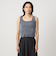 シアー フロッキー タンクトップ