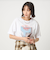 ＜at ease＞フロント フォト ショートスリーブ Ｔシャツ
