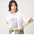＜at ease＞フロント フォト ショートスリーブ Ｔシャツ