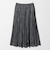 シャイニー プリーツスカート ‐ウォッシャブル‐＜A DAY IN THE LIFE＞