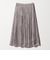 シャイニー プリーツスカート ‐ウォッシャブル‐＜A DAY IN THE LIFE＞