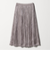 シャイニー プリーツスカート ‐ウォッシャブル‐＜A DAY IN THE LIFE＞
