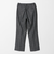 ブークレ ヘリンボーン タックストレートパンツ ‐ウォッシャブル‐ ＜A DAY IN THE LIFE＞