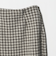 フェザーラメ チェック タイトスカート ‐ウォッシャブル‐＜A DAY IN THE LIFE＞