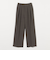 ［size SHORTあり］キチントボトムス コンフィ ワイド パンツ