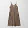 スウェードライク キャミソール ワンピース