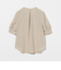 肩タック Vネック ショートスリーブ ブラウス
