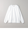 ファイン グロッシー コットン スウェットTシャツ