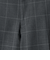 GLR CLOTH ウィンドウペイン スリム NP スーツパンツ -防シワ-