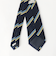 GLR シルク1 8.0cm ストライプ3 ネクタイ