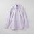 ＜SOVEREIGN＞ ライラック ブロード セミワイドカラー シャツ