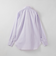 ＜SOVEREIGN＞ ライラック ブロード セミワイドカラー シャツ