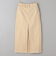 コットン ボックスタック ロングスカート