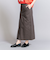 コットン ボックスタック ロングスカート