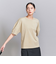 コットン カーブスリーブ 5分袖カットソー