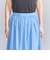 ナイロン シアーギャザースカート -ウォッシャブル-