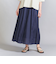 ナイロン シアーギャザースカート -ウォッシャブル-