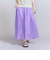 ナイロン シアーギャザースカート -ウォッシャブル-