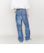 ＜ASTRAET＞13オンス ロングポット デニムパンツ UNISEX