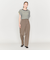 ＜ASTRAET＞カルゼ ハイウエスト テーパードパンツ