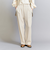 タックワイドストレート パンツ