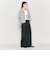 ＜ASTRAET＞カルゼ タイトロングスカート