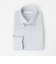 コットン ヘリンボーン ワイドカラー ドレスシャツ -イージーアイロン-