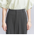 ポリエステルブレンド バックゴム パンツ