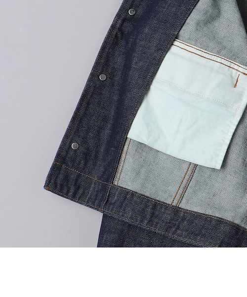 AEWEN MATOPH＞デニム ショート ブルゾン ネイビー｜ユナイテッド