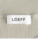 ＜LOEFF＞リブ ハーフスリーブ ニット