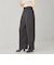 ＜EMMEL REFINES＞EM トロミサテン タックパンツ