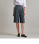 ＜LOEFF＞ウール ギャバ バミューダパンツ
