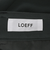＜LOEFF＞ウール ギャバ バミューダパンツ