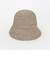 ラフィア バケットハット