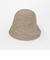 ラフィア バケットハット