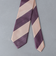 2カラー レジメンタル ネクタイ