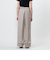 ＜ASTRAET＞バックスソギャザー イージーワイドパンツ