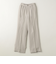 ＜ASTRAET＞バックスソギャザー イージーワイドパンツ