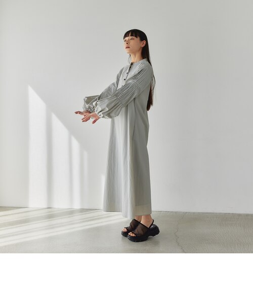 EMMEL REFINES＞EM タフタ ピンタック ワンピース｜ユナイテッド