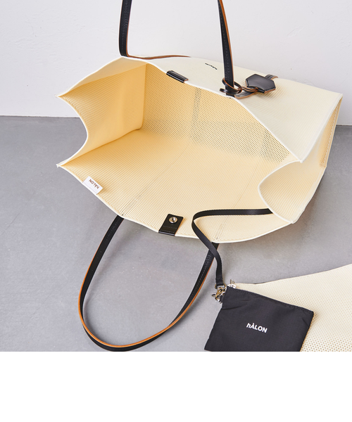 【最終価格】＜hALON＞ スクエア メッシュ トートバッグ Lサイズ hALON＞ スクエア メッシュ トートバッグ Lサイズ｜ユナイテッド