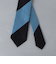 2カラー ワイド レジメンタル ネクタイ