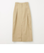 ＜EMMEL REFINES＞EM ハイウエスト インタック チノスカート