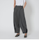＜ASTRAET＞スソタブ バレル ワイドパンツ