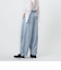 ＜ASTRAET＞スソタブ バレル ワイドパンツ