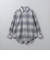 ＜6(ROKU)＞コットン チェック ネルシャツ