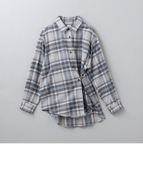 ＜6(ROKU)＞コットン チェック シャツ UNITED ARROWS LTD. OUTLET｜<6(ROKU)>コットン チェック ネルシャツ