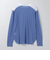 ＜6(ROKU)＞コットンナイロン シアー ヨーク ロングスリーブTシャツ