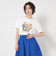 【別注】＜BAUM UND PFERDGARTEN＞フラワー Tシャツ-united LOVE project 2025