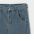 ＜ASTRAET＞クリース デニムパンツ UNISEX