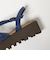 ミックスラインウェッジ サンダル45↑